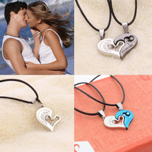 Men Women Lover Couple Necklace I Love You Heart Shape Pendant Necklaces Fashion Jewelry J4U66