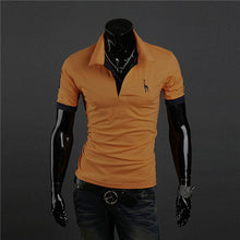 Men's Casual Tops Tee V Neck Polo Shirts Slim Fit Short Sleeve Clothes U-XXXL 10 Colors J4U66