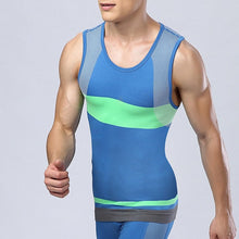 Men's Compression Sleeveless S Fitness Tight Shirt Base Layer Tops J4U66