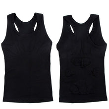 mens firm seamless underwear tummy body shaper vest slimming cami tank tops J4U66