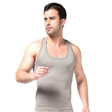 Men's Firm Seamless Underwear Tummy Body Shaper Vest Slimming Cami Tank TopsJFY66