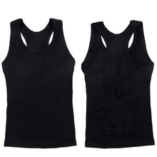 Men's Firm Seamless Underwear Tummy Body Shaper Vest Slimming Cami Tank TopsJFY66