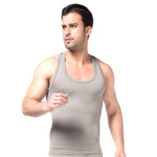 mens firm seamless underwear tummy body shaper vest slimming cami tank tops J4U66