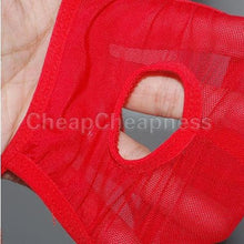 Men's Sexy Open G-string Pouch Mens T-back Panties Briefs Lovers Gay Toy Underwears For Sale J4U66