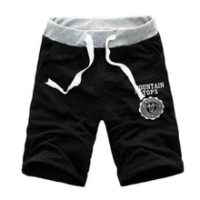 Men's Slim Short Trousers Casual Jogger Mens Gray Black Cotton Sweatpants Fitness Workout Shorts Homme M-XXXL J4U66