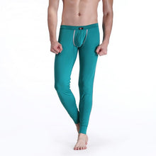 Men's Soft Long Johns Pants Warm Thermal Underwear Low Rise Underpants M L XL J4U66