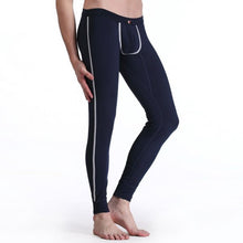 Men's Soft Long Johns Pants Warm Thermal Underwear Low Rise Underpants M L XL J4U66