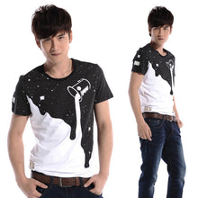 Men's 3D Designer Tees Shirt Short Sleeve T-shirts Milk Printed Cotton Plus Size Men Tshirt Homme J4U66