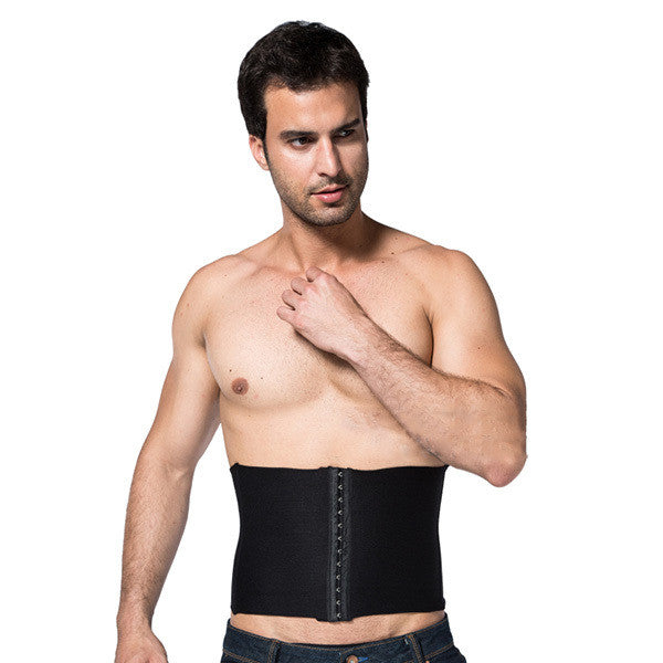 Mens Burn Fat Girdle Belt Tummy Slimming Body Shaper Belly Cincher Underwear BodysuitJFY66