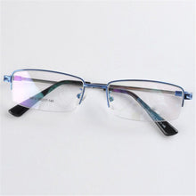Mens Eyewear Metal Frame Half Rim Designer Men Clear Lenyopia Eye Glasses Frame PY6 J4U66
