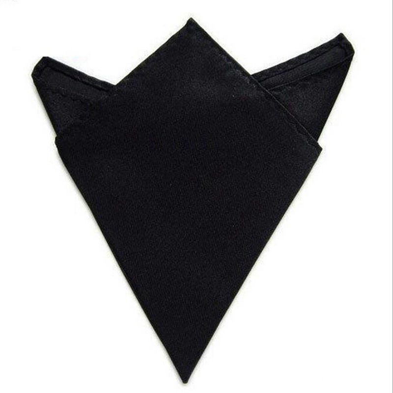 Mens Satin Silk Pocket Square Hankerchief Hankie Wedding Formal Suit Blazer Jacket Accessories J4U66