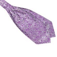 mens silk scarves printed party cravat ascot ties gentlemen handkerchief J4U66