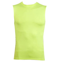 mens sleeveless compression vest skin tank tops tights fitness base layer top shirt J4U66