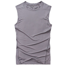 Mens Sleeveless Compression Vest Skin Tank Tops Tights Fitness Base Layer Top ShirtJFY66