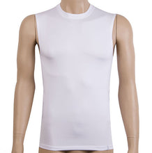 mens sleeveless compression vest skin tank tops tights fitness base layer top shirt J4U66