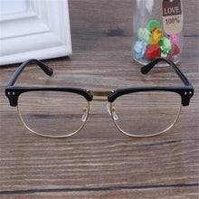 Mens Womens Clear Lens Plastic Nerd Geek Glasses Eyeglasses Goggles Leopard PY6 J4U66
