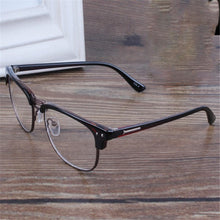 Mens Womens Clear Lens Plastic Nerd Geek Glasses Eyeglasses Goggles Leopard PY6 J4U66