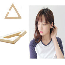 Metal Wrap Clip Earring For Women Punk Earring Silver Gold Plated Geometric Ear Cuff S  J4U66