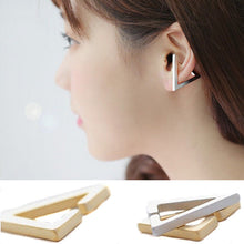 Metal Wrap Clip Earring For Women Punk Earring Silver Gold Plated Geometric Ear Cuff S  J4U66