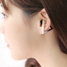 Metal Wrap Clip Earring For Women Punk Earring Silver Gold Plated Geometric Ear Cuff S  J4U66