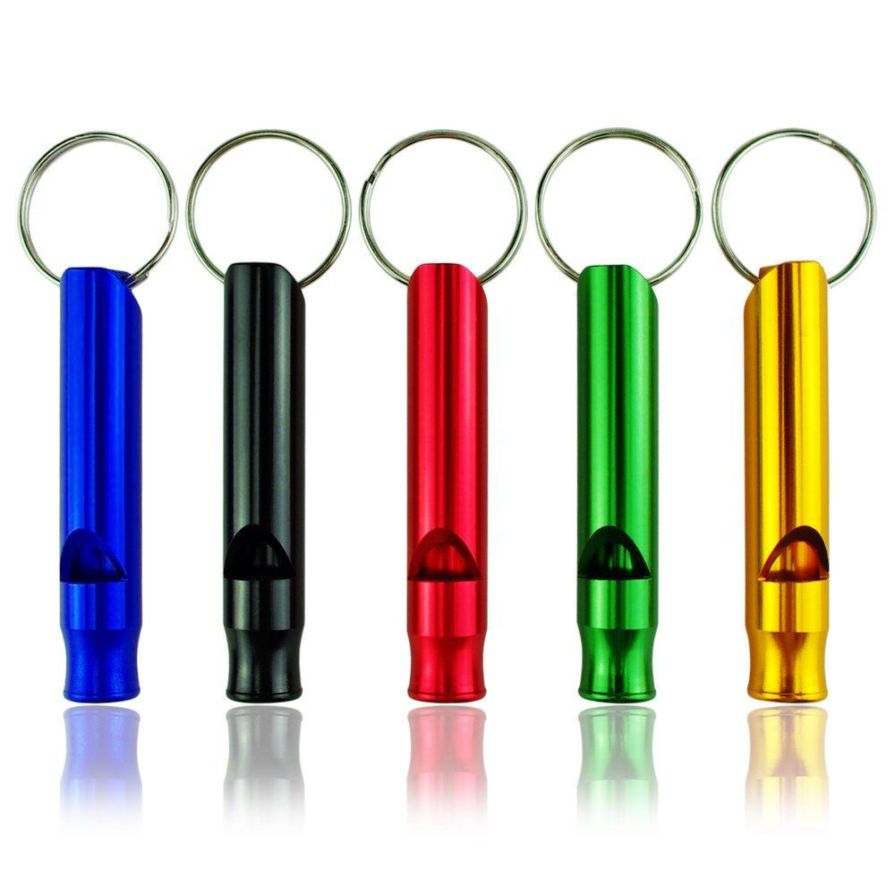 Mix Aluminum Emergency Survival Interior Design Whistle Keychain For Camping Hiking Outdoor Sport School Bicycle Cycling Gift J4U66