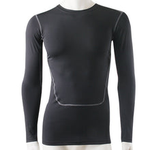 moisture wicking mens compression base layer tight tops tee shirt under skin long sleeve trainning fitness gear J4U66