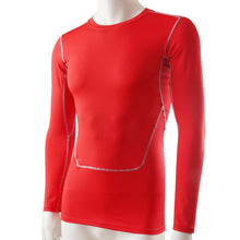 moisture wicking mens compression base layer tight tops tee shirt under skin long sleeve trainning fitness gear J4U66