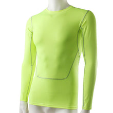 moisture wicking mens compression base layer tight tops tee shirt under skin long sleeve trainning fitness gear J4U66