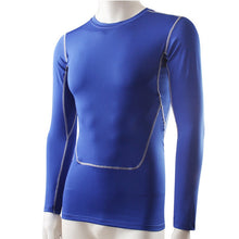 moisture wicking mens compression base layer tight tops tee shirt under skin long sleeve trainning fitness gear J4U66
