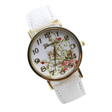 Montre femme cartoon-watch Leather Band Analog Quartz Wristwatch Watch &s  J4U66