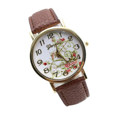 Montre femme cartoon-watch Leather Band Analog Quartz Wristwatch Watch &s  J4U66