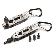 Multifunction Small Screwdriver Sets Mini EDC Tools Pocket Keychain Screwdriver With Phillips Slot Hex Screwdriver + LED Light J4U66