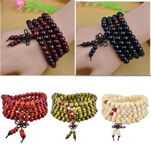 Multilayer Beaded Bracelet & Bangle Malas Strand Tibet Jewelry Pulseiras Mujer Men Women Vintage Wood Beads Bracelets J4U66