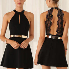 Sexy Sleeveless backless Party Evening Mini Dress H44 LY3 J4U66
