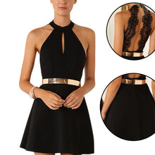 Sexy Sleeveless backless Party Evening Mini Dress H44 LY3 J4U66