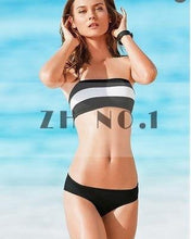 halter bikini sets high waist black bottom bikini sexy hollow out swimwear black push up swimsuit padded bathing suit J4U66