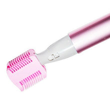portable electric face eyebrow hair body blade razor shaver remover trimmer J4U66