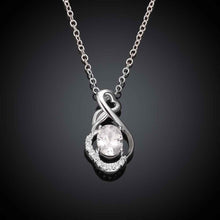 silver pendant insets peach collares charms fspn010 J4U66