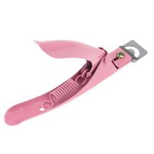 nail clipper pink stainless steel nail clipper acrylic uv gel false tip cutting nail art clipper manicure tools J4U66