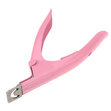 nail clipper pink stainless steel nail clipper acrylic uv gel false tip cutting nail art clipper manicure tools J4U66