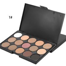 natural 15 colors long lasting pearly eyeshadow palette eye shadow make up set colors cosmetics maquiagem J4U66