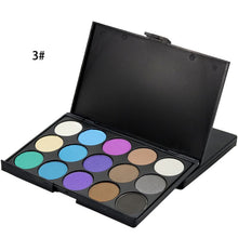 natural 15 colors long lasting pearly eyeshadow palette eye shadow make up set colors cosmetics maquiagem J4U66