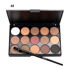 Natural 15 Colors Long Lasting Pearly Eyeshadow Palette Eye Shadow Make Up Set Colors Cosmeticaquiagem PE3 J4U66