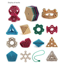 ndfeb magnetic beads balls spheres 3d puzzle 125pcs 5mm magnetic beads educational kids toys intelligence development diy toys J4U66