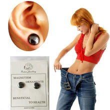 Healthy Stimulating Acupoints Stud Earring Bio magnetic therapy weight loss earrings magnet in ear eyesight slimming J4U66