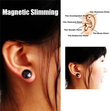 Healthy Stimulating Acupoints Stud Earring Bio magnetic therapy weight loss earrings magnet in ear eyesight slimming J4U66