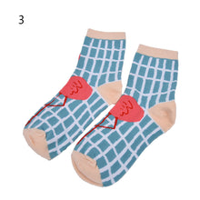 Women Cute Flamingo  Cotton Socks For Women Girls J4U66