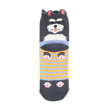 Women Socks 3D Cartoon Dogs Warm Soft Cotton Short Sock J4U66