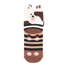 Women Socks 3D Cartoon Dogs Warm Soft Cotton Short Sock J4U66
