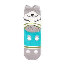 Women Socks 3D Cartoon Dogs Warm Soft Cotton Short Sock J4U66